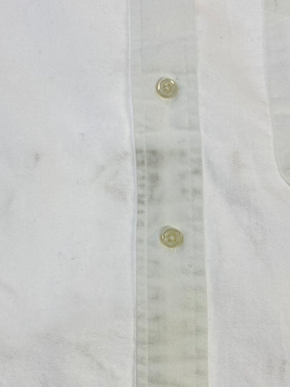 【中古品】【メンズ】 POLO RALPH LAUREN ポロ・ラルフローレン BD SHIRT ボタンダウンシャツ メンズ トップス 長袖 147-260311-em-42-min サイズ：M カラー：ホワイト 万代Net店