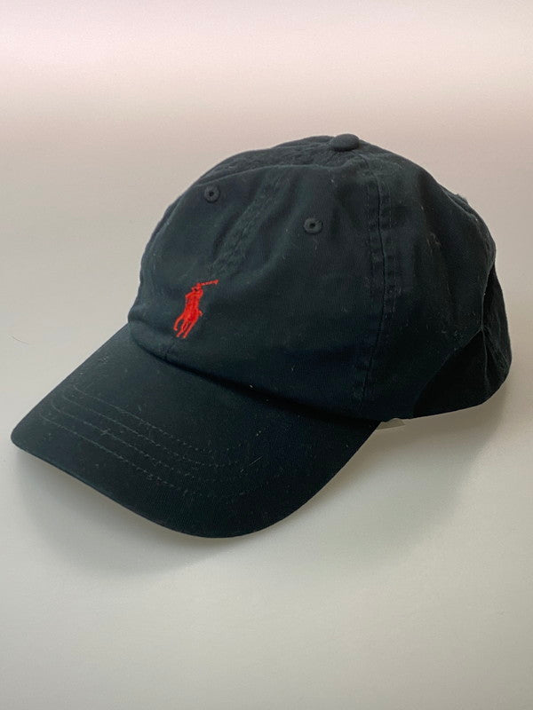 【中古美品】【メンズ】 POLO RALPH LAUREN ポロ・ラルフローレン LOGO CAP キャップ 帽子 185-260305-AS-45-min カラー：ブラック 万代Net店