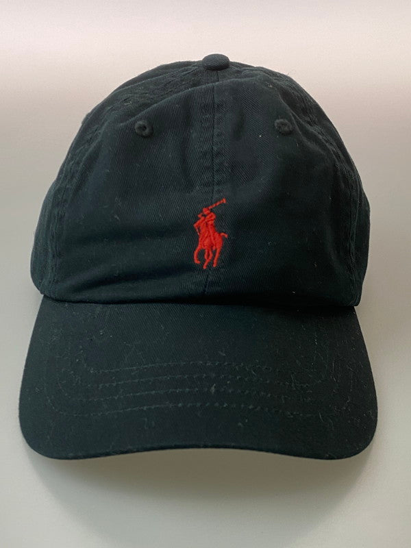 【中古美品】【メンズ】 POLO RALPH LAUREN ポロ・ラルフローレン LOGO CAP キャップ 帽子 185-260305-AS-45-min カラー：ブラック 万代Net店