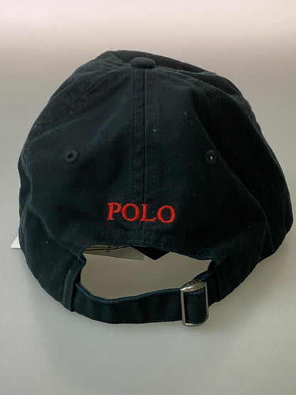 【中古美品】【メンズ】 POLO RALPH LAUREN ポロ・ラルフローレン LOGO CAP キャップ 帽子 185-260305-AS-45-min カラー：ブラック 万代Net店