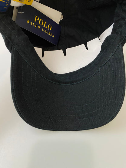 【中古美品】【メンズ】 POLO RALPH LAUREN ポロ・ラルフローレン LOGO CAP キャップ 帽子 185-260305-AS-45-min カラー：ブラック 万代Net店