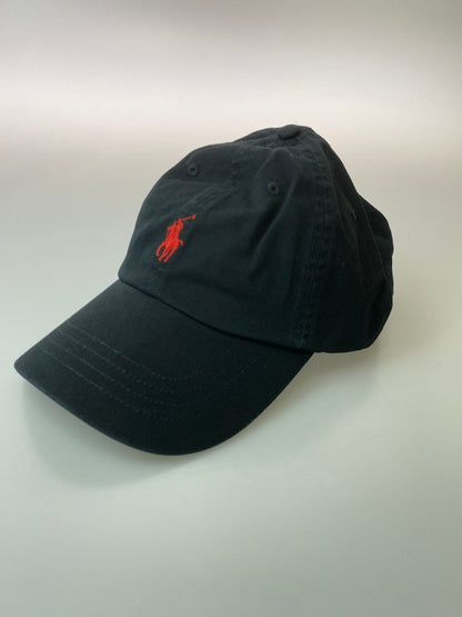 【中古美品】【メンズ】 POLO RALPH LAUREN ポロ・ラルフローレン LOGO CAP キャップ 帽子 185-260305-AS-44-min カラー：ブラック 万代Net店