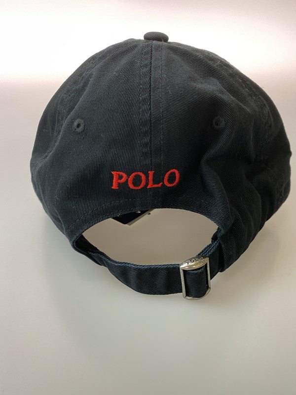 【中古美品】【メンズ】 POLO RALPH LAUREN ポロ・ラルフローレン LOGO CAP キャップ 帽子 185-260305-AS-44-min カラー：ブラック 万代Net店