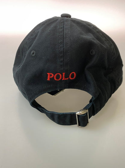 【中古美品】【メンズ】 POLO RALPH LAUREN ポロ・ラルフローレン LOGO CAP キャップ 帽子 185-260305-AS-44-min カラー：ブラック 万代Net店
