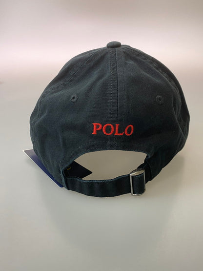 【中古美品】【メンズ】 POLO RALPH LAUREN ポロ・ラルフローレン LOGO CAP キャップ 帽子 185-260305-AS-43-min カラー：ブラック 万代Net店