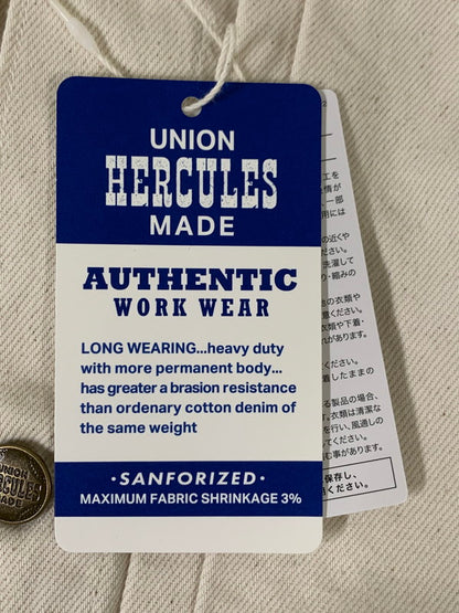 【中古品】【メンズ】 UNION HERCULESMADE ユニオンヘラクレスメイド DENIM JKT HE251L02 デニムジャケット アウター 145-260228-SH-16-min サイズ：38 カラー：ホワイト系 万代Net店