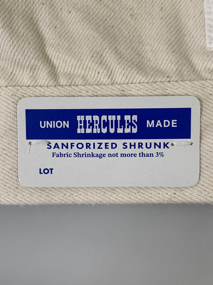【中古品】【メンズ】 UNION HERCULESMADE ユニオンヘラクレスメイド DENIM JKT HE251L02 デニムジャケット アウター 145-260228-SH-16-min サイズ：38 カラー：ホワイト系 万代Net店