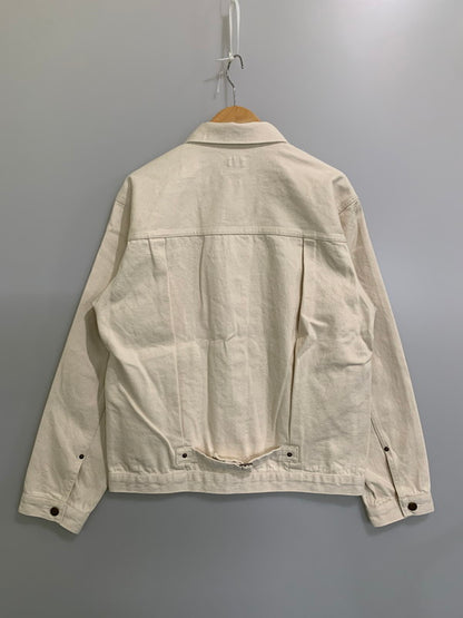【中古品】【メンズ】 UNION HERCULES MADE ユニオンヘラクレスメイド DENIM JKT HE251L02 デニムジャケット アウター 145-260228-SH-15-min サイズ：38 カラー：ホワイト系 万代Net店