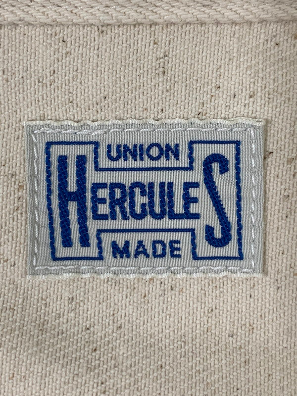 【中古品】【メンズ】 UNION HERCULES MADE ユニオンヘラクレスメイド DENIM JKT HE251L02 デニムジャケット アウター 145-260228-SH-15-min サイズ：38 カラー：ホワイト系 万代Net店