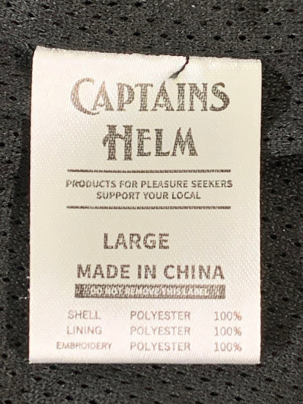 【中古品】【メンズ】 CAPTAINS HELM キャプテンヘルム MONSTER WELL WARM ZIP HOODIE CH24-AW-T09 モンスター ウェル ウォーム ジップ フーディー パーカートップス 140-260228-SH-09-min サイズ：L カラー：ブラック 万代Net店