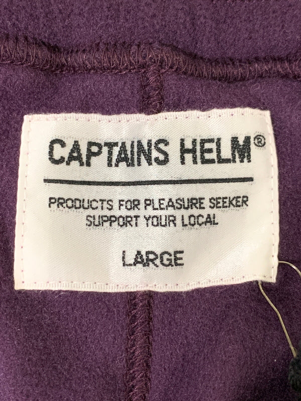 【中古品】【メンズ】 CAPTAINS HELM キャプテンズヘルム POLARTEC FLEECE PANTS CH22-AW-P07 ポーラテック フリース パンツ メンズ ボトムス 151-260710-em-07-min サイズ：L カラー：パープル 万代Net店