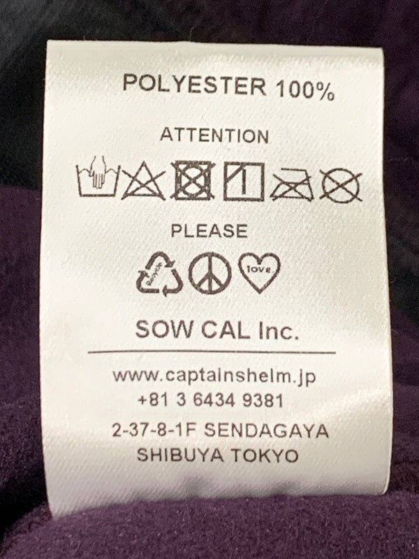 【中古品】【メンズ】 CAPTAINS HELM キャプテンズヘルム POLARTEC FLEECE PANTS CH22-AW-P07 ポーラテック フリース パンツ メンズ ボトムス 151-260710-em-07-min サイズ：L カラー：パープル 万代Net店