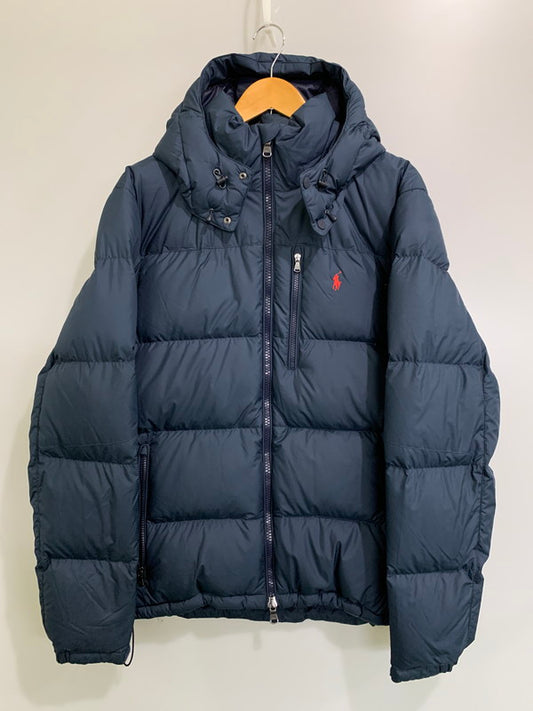 【中古品】【メンズ】 POLO RALPH LAUREN ポロ・ラルフローレン GORHAM DOWN JACKET MNPOOTW16021340 ゴーラム ダウンジャケット アウター 147-260228-SH-20-min サイズ：L カラー：ネイビー 万代Net店