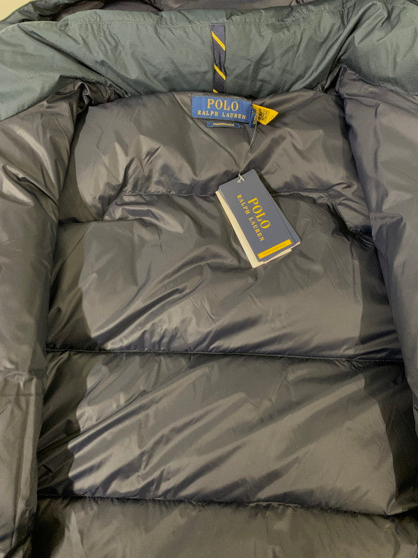【中古品】【メンズ】 POLO RALPH LAUREN ポロ・ラルフローレン GORHAM DOWN JACKET MNPOOTW16021340 ゴーラム ダウンジャケット アウター 147-260228-SH-20-min サイズ：L カラー：ネイビー 万代Net店
