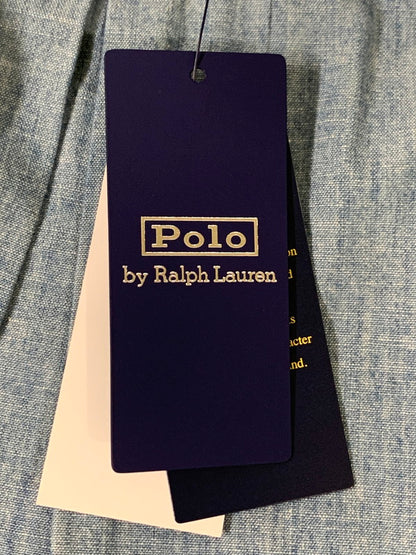 【中古品】【メンズ】 POLO RALPH LAUREN ポロ・ラルフローレン LONG SLEEVE SPORT SHIRT MNPOWOV16822243 ロングスリーブ スポーツシャツ トップス 147-260228-SH-23-min サイズ：M カラー：ブルー系 万代Net店