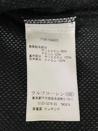 【中古品】【メンズ】 POLO RALPH LAUREN ポロ・ラルフローレン FLEECE VEST MNPOKNI1N220004 フリース ベスト メンズ パイル フリース ハイブリッド 147-260227-em-40-min サイズ：L カラー：ブラック 万代Net店