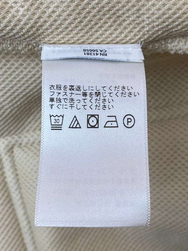 【中古品】【メンズ】 POLO RALPH LAUREN ポロ・ラルフローレン FLEECE VEST MNPOKNI1N220001 フリース ベスト メンズ パイル フリース ハイブリッド 147-260227-em-39-min サイズ：L カラー：クリーム/ネイビー 万代Net店
