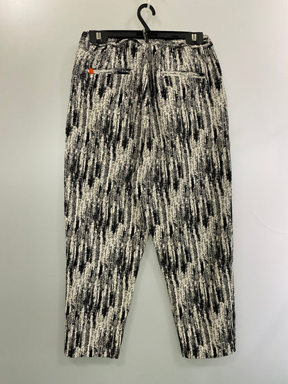 【中古品】【メンズ】 TONY TAIZSUN トニータイズサン TONY GOBELLNE FLEA PANTS 25FW-009 トニー ゴブランフレアパンツ メンズ ボトムス カスリ風 テーパード 151-260227-em-31-min サイズ：L カラー：ブラック/ホワイト（総柄） 万代Net店
