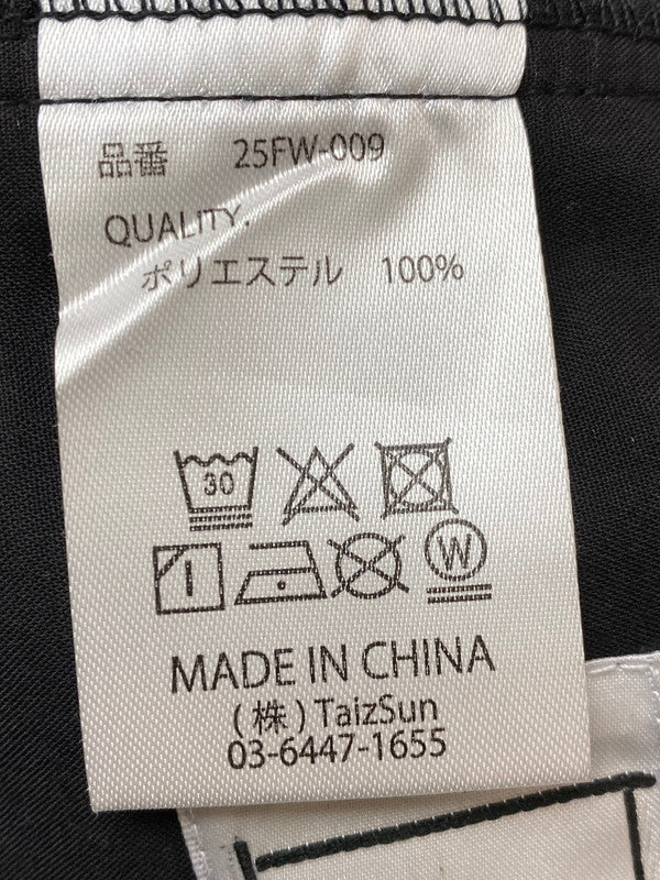 【中古品】【メンズ】 TONY TAIZSUN トニータイズサン TONY GOBELLNE FLEA PANTS 25FW-009 トニー ゴブランフレアパンツ メンズ ボトムス カスリ風 テーパード 151-260227-em-32-min サイズ：XL カラー：ブラック/ホワイト（総柄） 万代Net店