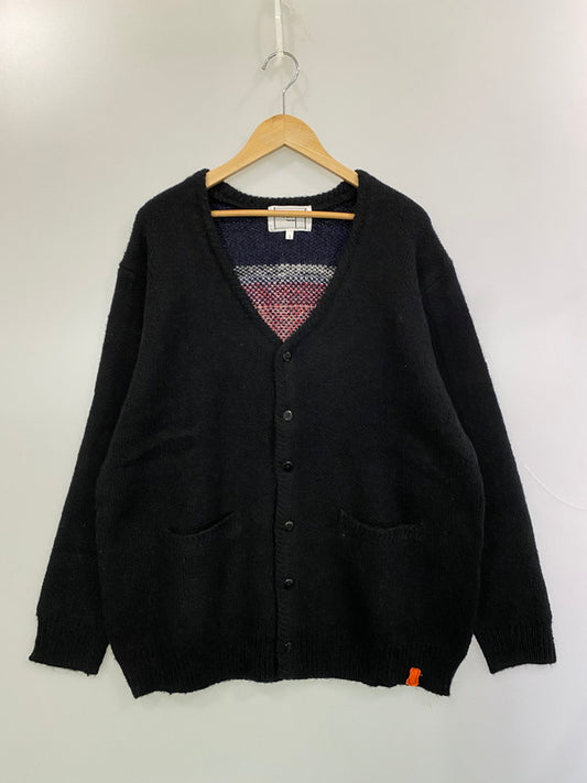 【中古品】【メンズ】 TONY TAIZSUN トニータイズサン NATIVE MOHAIR KNIT CARDIGAN 24FW-016 ネイティブ モヘア ニット カーディガン メンズ トップス 140-260227-em-25-min サイズ：L カラー：ブラック 万代Net店