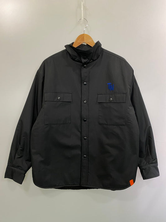 【中古品】【メンズ】 TONY TAIZSUN トニータイズサン PCH BOA COACH JACKET 24FW-009 ボア コーチジャケット メンズ アウター ナイロンジャケット 140-260227-em-23-min サイズ：L カラー：ブラック 万代Net店