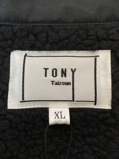 【中古品】【メンズ】 TONY TAIZSUN トニータイズサン PCH BOA COACH JACKET 24FW-009 コーチジャケット メンズ アウター ナイロンジャケット 140-260227-em-21-min サイズ：XL カラー：ブラック 万代Net店