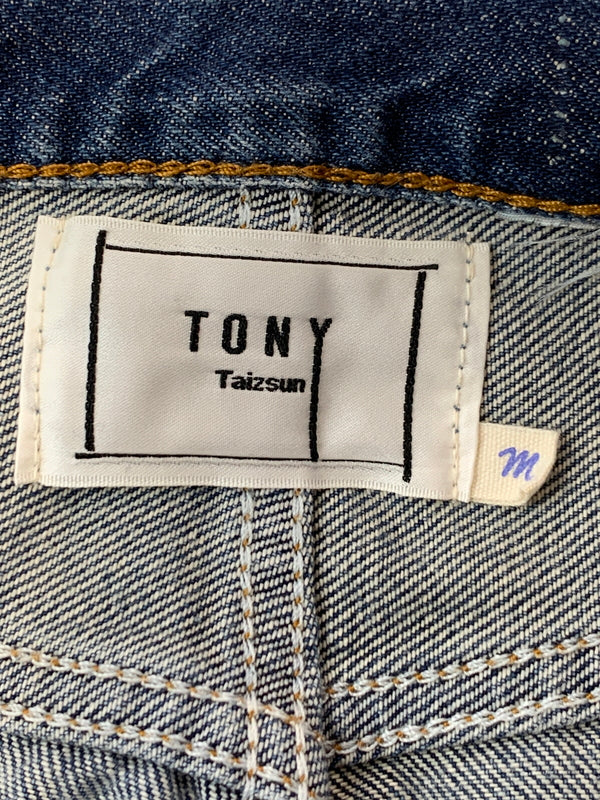 【中古品】【メンズ】 TONY TAIZSUN トニータイズサン TONY REMAKE DENIM トニーリメイクデニム 24SP-016 メンズ ボトムス ジーパン 151-260709-hu-15-min サイズ：M カラー：ブルーインディゴ 万代Net店