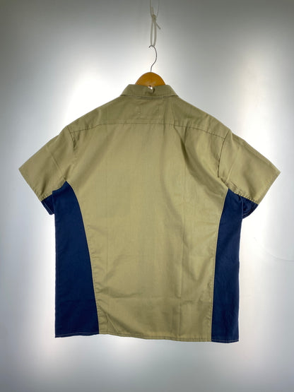 【中古品】【メンズ】 TONY TAIZSUN トニータイズサン TONY WORK SHIRTS 24SM トニー ワーク シャツ メンズ 半袖 シャツ トップス 140-260731-em-24-min サイズ：XL カラー：カーキ/ネイビー 万代Net店