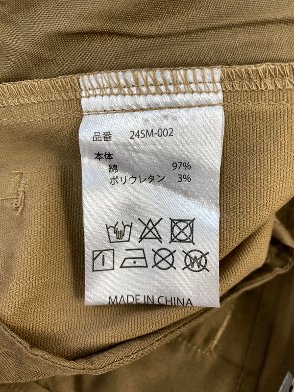 【中古品】【メンズ】 TONY TAIZSUN トニータイズサン TONY TWO-TACK STRETCH SHORTS 24SM-002 トニー 2タック ストレッチ ショーツ メンズ ショートパンツ ボトムス 短パン 151-260731-em-33-min サイズ：Ｌ カラー：ブラウン 万代Net店