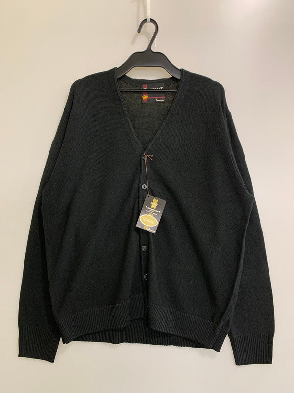 【中古美品】【メンズ】 TOWNCRAFT タウンクラフト 60s CARDIGAN カーディガン 147-260307-zi-07-min サイズ：L カラー：ブラック 万代Net店