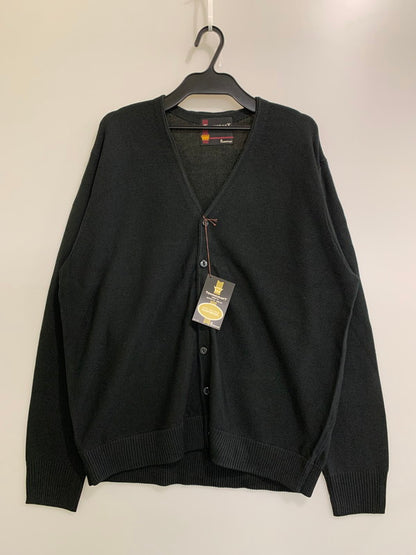【中古美品】【メンズ】 TOWNCRAFT タウンクラフト 60s CARDIGAN カーディガン 147-260307-zi-07-min サイズ：L カラー：ブラック 万代Net店