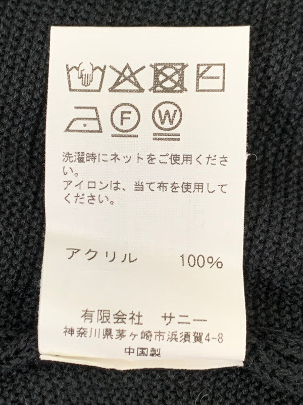 【中古美品】【メンズ】 TOWNCRAFT タウンクラフト 60s CARDIGAN カーディガン 147-260307-zi-07-min サイズ：L カラー：ブラック 万代Net店