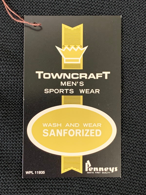 【中古美品】【メンズ】 TOWNCRAFT タウンクラフト 60s CARDIGAN カーディガン 147-260307-zi-07-min サイズ：L カラー：ブラック 万代Net店