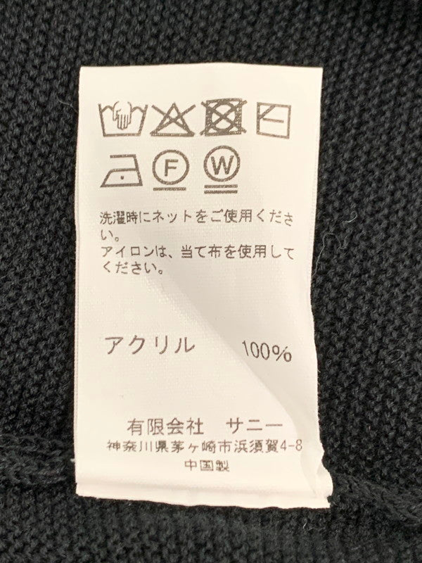 【中古美品】【メンズ】 TOWNCRAFT タウンクラフト 60s CARDIGAN カーディガン 147-260307-zi-06-min サイズ：L カラー：ブラック 万代Net店
