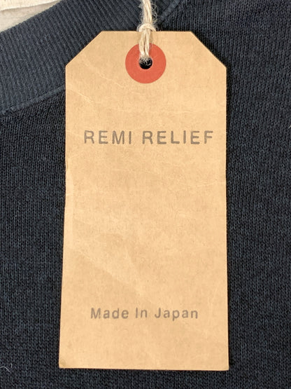 【中古品】【メンズ】 REMI RELIEF レミレリーフ スウェット メンズ 長袖 トップス リラックスシルエット 140-260731-em-55-min カラー：ダークグレー 万代Net店