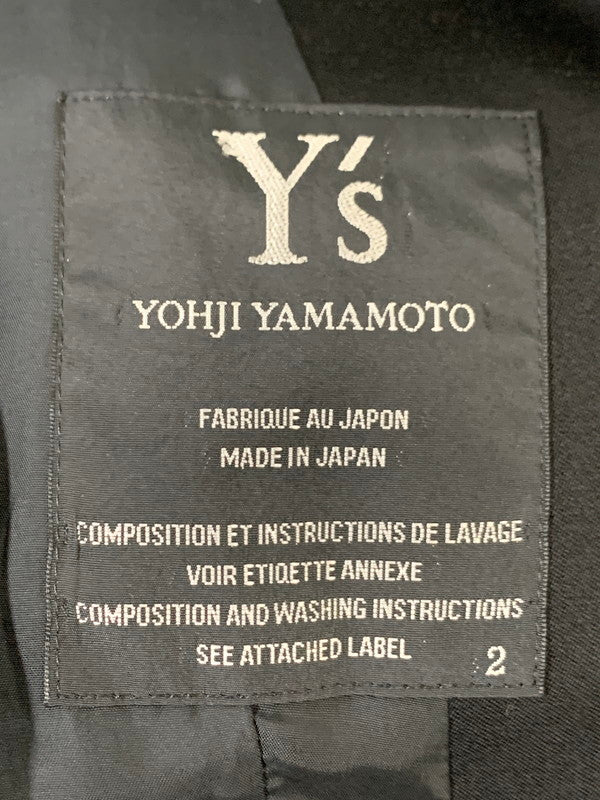 【中古品】【メンズ】 Y's ワイズ STUDS SET-UP YG-P18-107 スタッズ セットアップ 169-260302-SH-01-min サイズ：2 カラー：ブラック 万代Net店