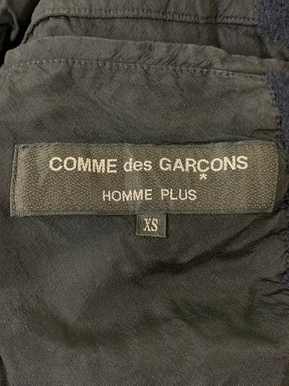 【中古品】【メンズ】 COMME des GARCONS HOMME PLUS コムデギャルソンオムプリュス 09AW 縮絨 WOOL JACKET PD-J054 ウールジャケット アウター 140-260228-SH-06-min サイズ：XS カラー：ネイビー 万代Net店