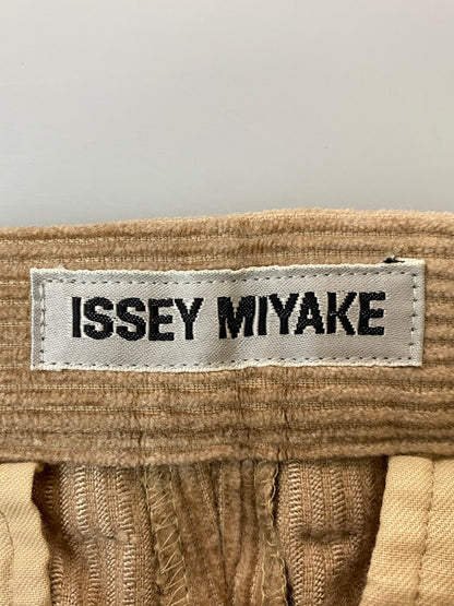 【中古品】【メンズ】 ISSEY MIYAKE イッセイ ミヤケ 90S CORDUROY PANT 90年代 コーデュロイパンツ メンズ ボトムス ヴィンテージ 151-260227-em-37-min サイズ：L カラー：ベージュ系 万代Net店