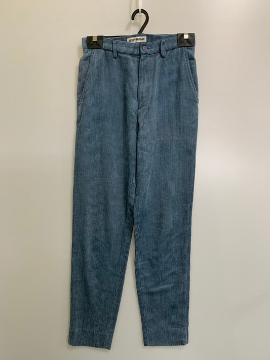 【中古品】【メンズ】 ISSEY MIYAKE イッセイミヤケ 90’s CORDUROY PANT 90年代 コーデュロイパンツ ボトムス 151-260228-SH-02-min サイズ：L カラー：ブルー系 万代Net店