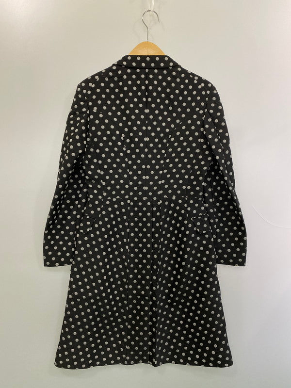 【中古品】【メンズ】 COMME des GARCONS HOMME コムデギャルソンオム DOT MORNING COAT PLUS PJ-J041 ドット柄 モーニング コート メンズ アウター ジャケット 140-260227-em-18-min サイズ：XS カラー：ブラック（ドット柄） 万代Net店
