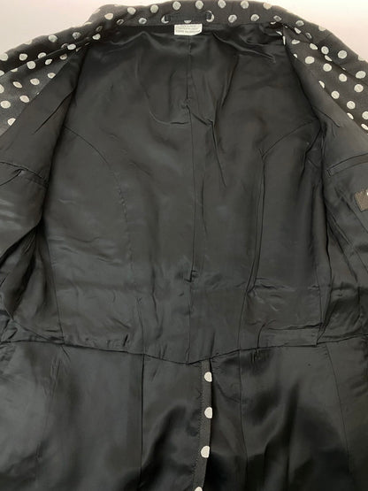 【中古品】【メンズ】 COMME des GARCONS HOMME コムデギャルソンオム DOT MORNING COAT PLUS PJ-J041 ドット柄 モーニング コート メンズ アウター ジャケット 140-260227-em-18-min サイズ：XS カラー：ブラック（ドット柄） 万代Net店