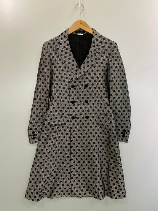 【中古品】【メンズ】 COMME des GARCONS HOMME コムデギャルソンオム DOT MORNING COAT PLUS PJ-J040 ドット柄 モーニング コート メンズ アウター ジャケット 140-260227-em-17-min サイズ：XS カラー：グレー（ドット柄） 万代Net店
