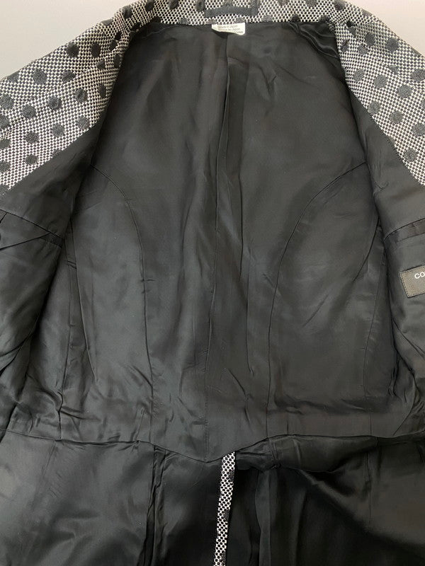 【中古品】【メンズ】 COMME des GARCONS HOMME コムデギャルソンオム DOT MORNING COAT PLUS PJ-J040 ドット柄 モーニング コート メンズ アウター ジャケット 140-260227-em-17-min サイズ：XS カラー：グレー（ドット柄） 万代Net店