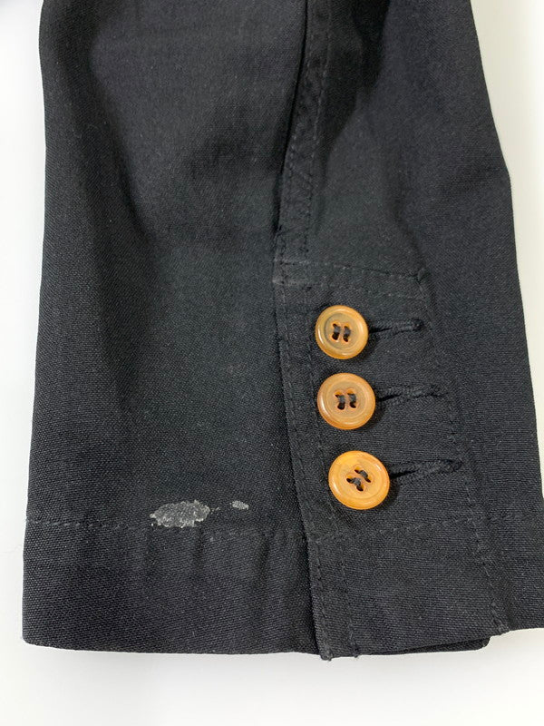 【中古品】【メンズ】 COMME des GARCONS HOMME PLUS コムデギャルソンオムプリュス FRILL TAILORED JACKET PG-J086 フリルテーラードジャケット 140-260228-SH-04-min サイズ：XS カラー：ブラック 万代Net店