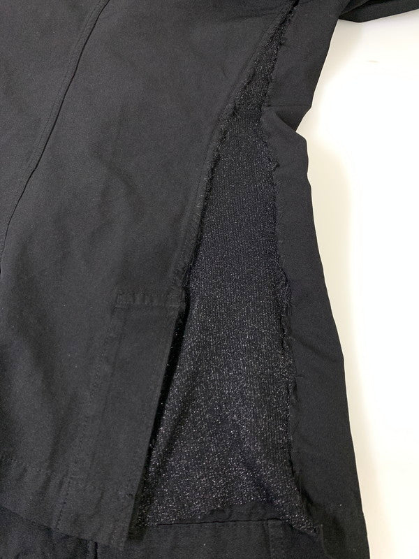 【中古品】【メンズ】 COMME des GARCONS HOMME PLUS コムデギャルソンオムプリュス FRILL TAILORED JACKET PG-J086 フリルテーラードジャケット 140-260228-SH-04-min サイズ：XS カラー：ブラック 万代Net店