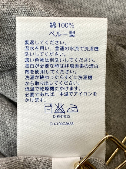 【中古品】【メンズ】 LANDS'END ライズエンド 90S LS POLO SHIRT 90年代 長袖 ポロシャツ トップス 146-260626-jt-03-min サイズ：M カラー：グレー 万代Net店