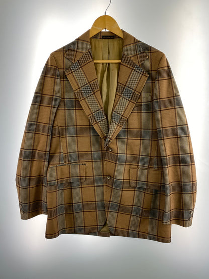 【中古品】【メンズ】 ZIMMERMAN'S OSHKOSH ジマーンズ オシュコシュ TAILORED JACKET テーラード ジャケット アウター 146-260724-hu-42-min カラー：ブラウン/グリーン （チェック柄） 万代Net店