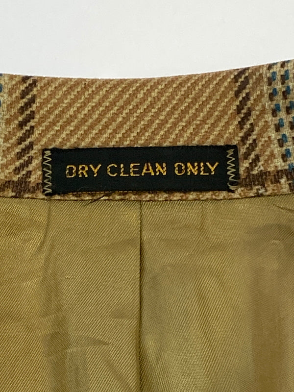 【中古品】【メンズ】 ZIMMERMAN'S OSHKOSH ジマーンズ オシュコシュ TAILORED JACKET テーラード ジャケット アウター 146-260724-hu-42-min カラー：ブラウン/グリーン （チェック柄） 万代Net店