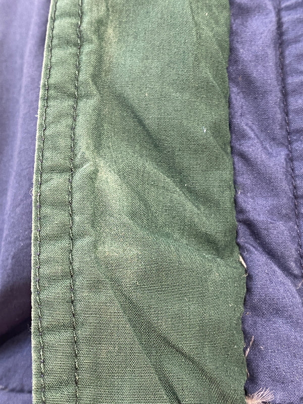 【中古品】【メンズ】 JOHNS BAY ジョンズベイ 90S DOWN JACKET 90年代 ダウンジャケット メンズ アウトドアヴィンテージ アウトドア 146-260817-em-31-min サイズ：Ｌ カラー：GREEN/NAVY 万代Net店