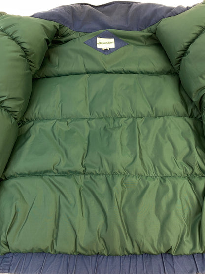 【中古品】【メンズ】 JOHNS BAY ジョンズベイ 90S DOWN JACKET 90年代 ダウンジャケット メンズ アウトドアヴィンテージ アウトドア 146-260817-em-31-min サイズ：Ｌ カラー：GREEN/NAVY 万代Net店